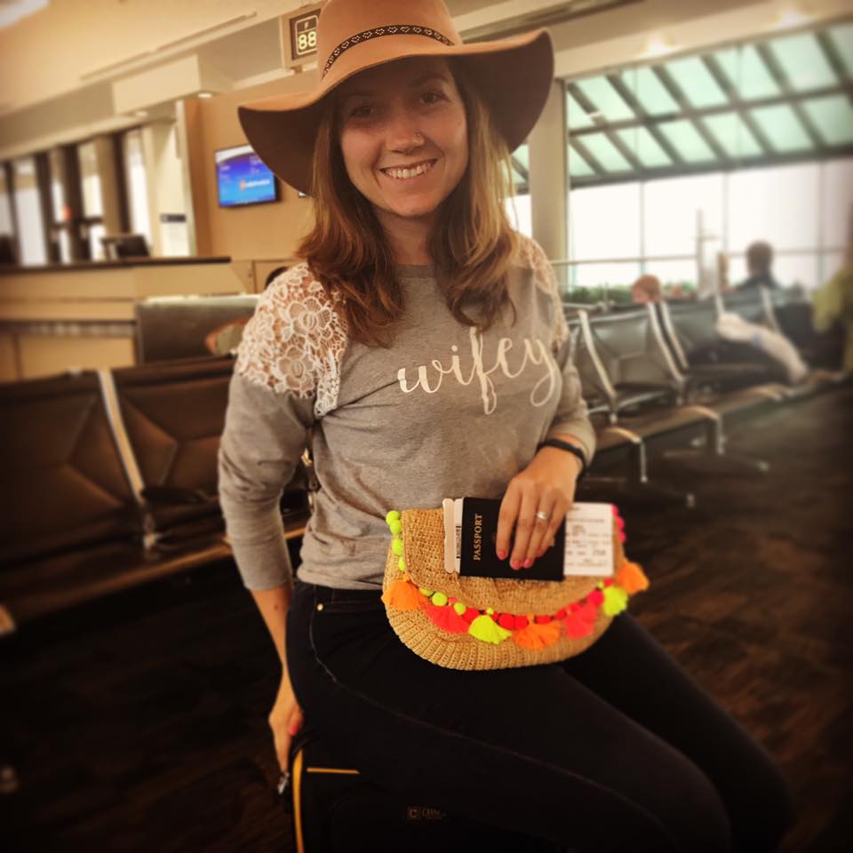 Katie in Tampa International Airport