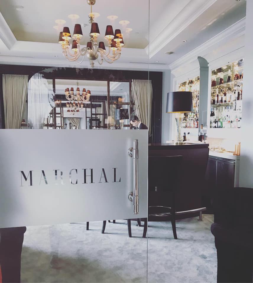 The entrance to Marchal in Copenhagen